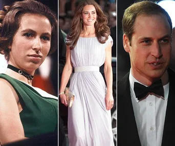 princess anne prince william kate middleton
