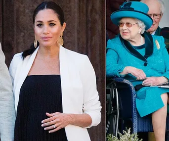Meghan markle and the Queen 