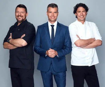 Manu Feildel Colin Fassnidge pete evans my kitchen rules australia judges
