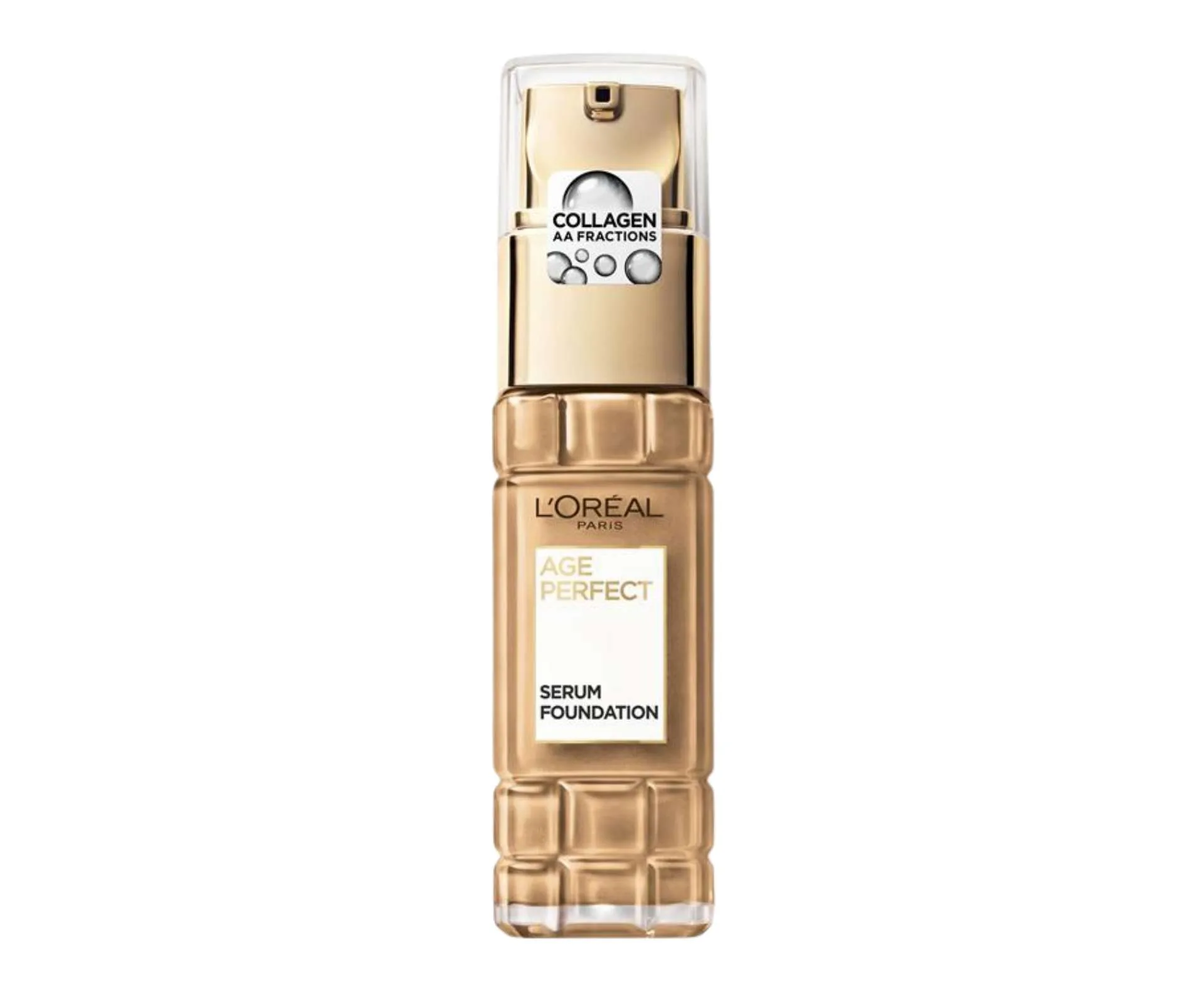 One of the best foundations for mature skin is the L'Oreal Age Perfect Serum Foundation