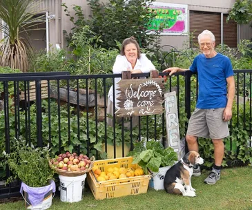 This Napier couple are helping to feed their community