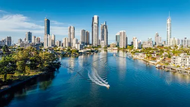 Aerial view of Surfers Paradise