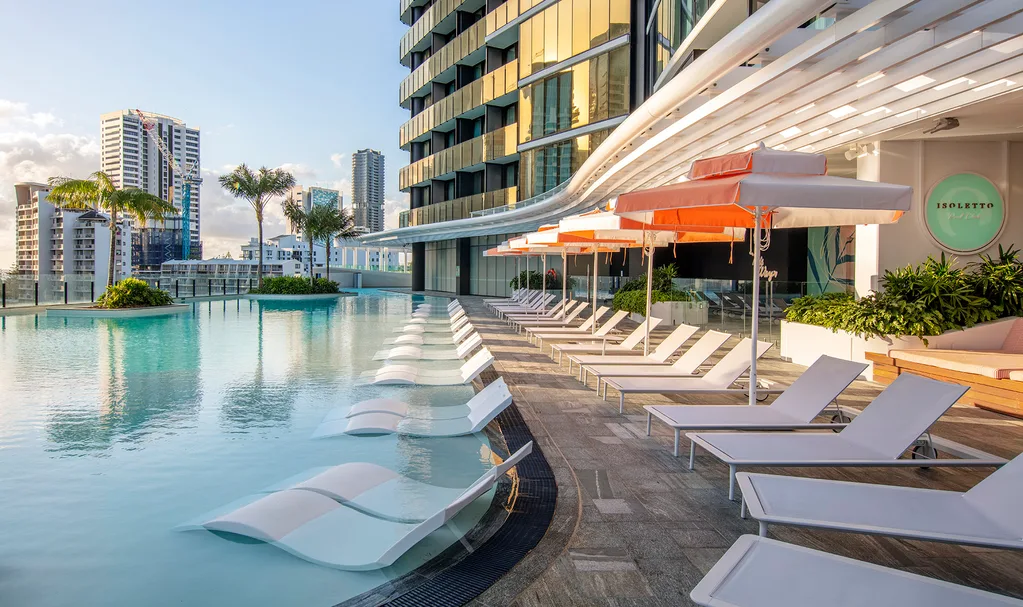 Poolside at The Dorsett