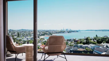 View over St Heliers