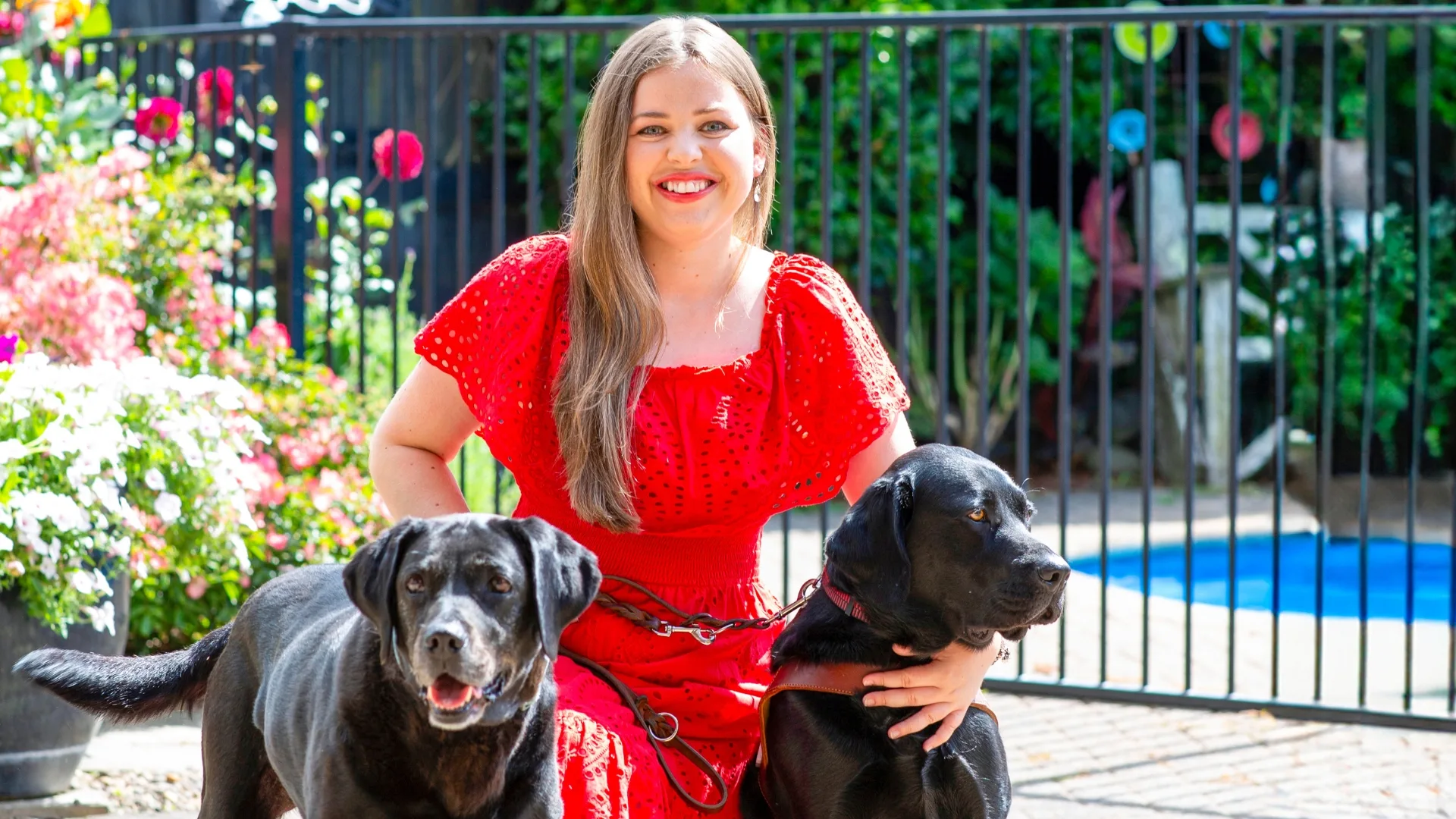 Eilish Wilkes introduces the guide dogs that give her freedom