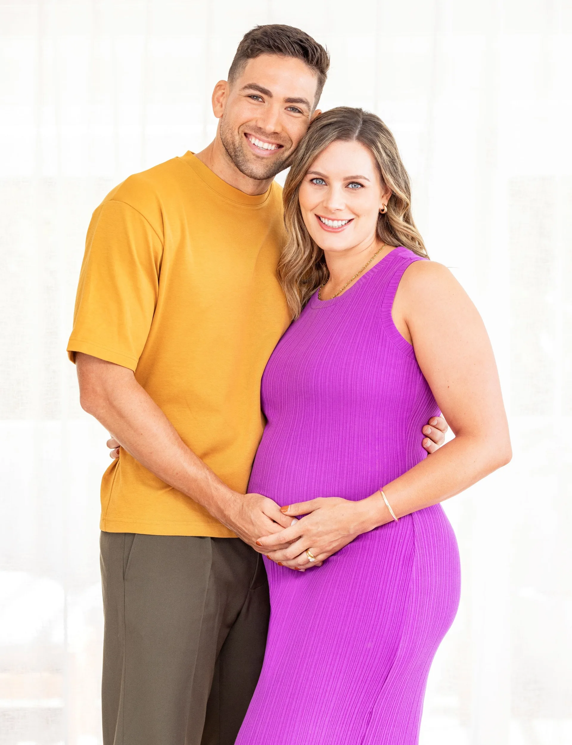 Jemma and Alvaro share their baby joy