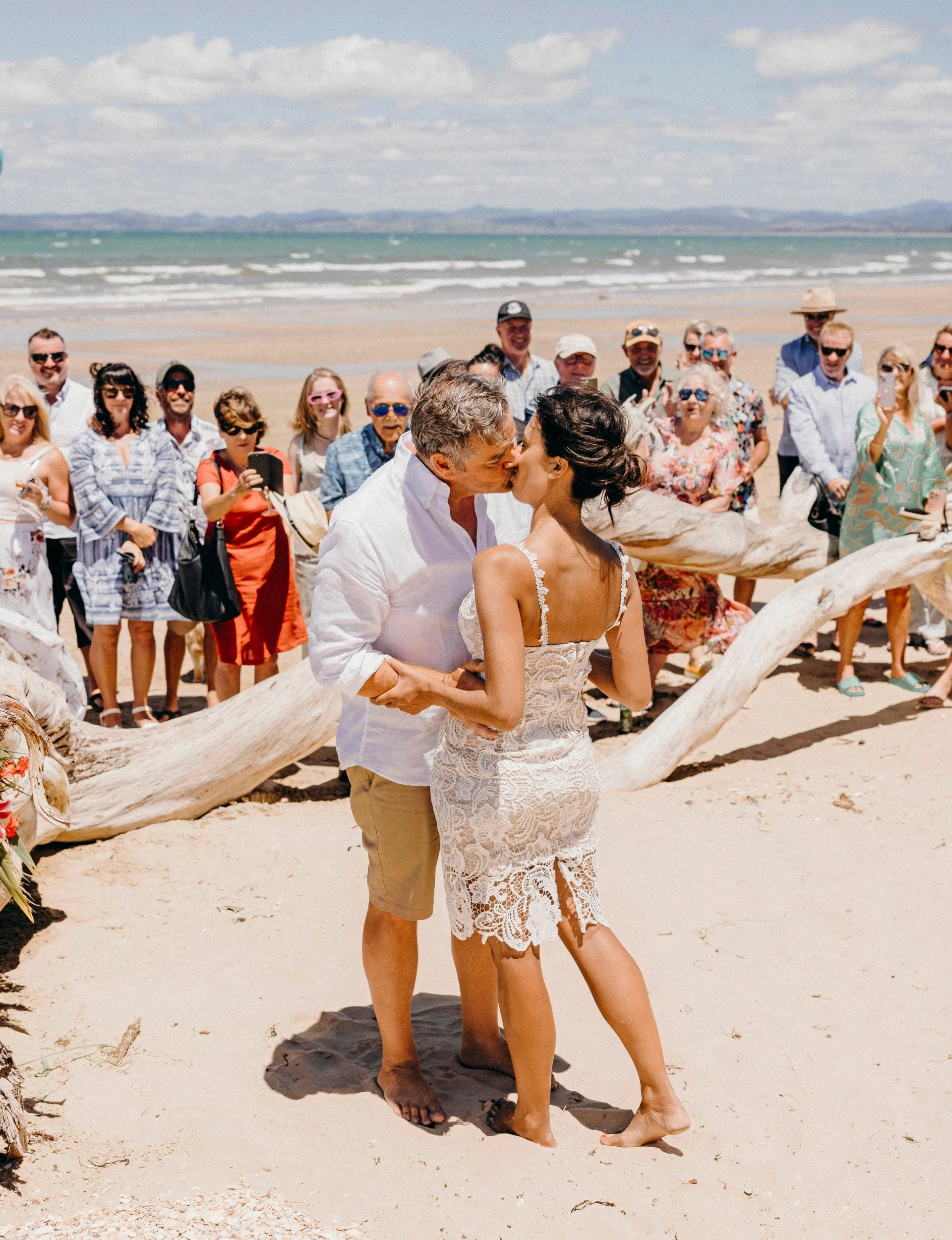 Andrew Saville and Helen Castles at their wedding