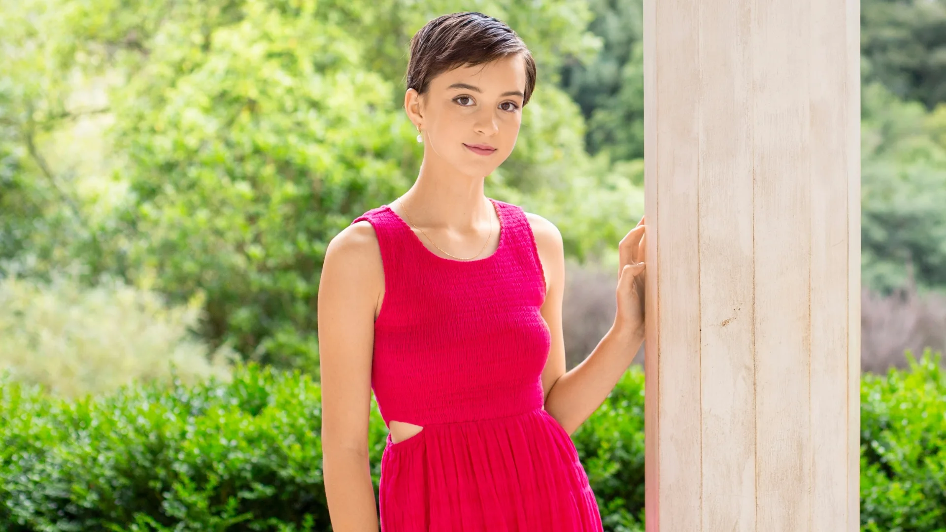 Young Kiwi star Elizabeth’s dedicated shave