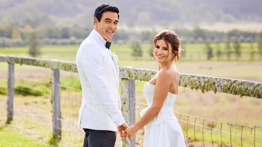 Home and Away favourites Leah and Justin are married!