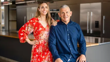 MKR contestants Mark and Andrea share how the kitchen fuels their friendship