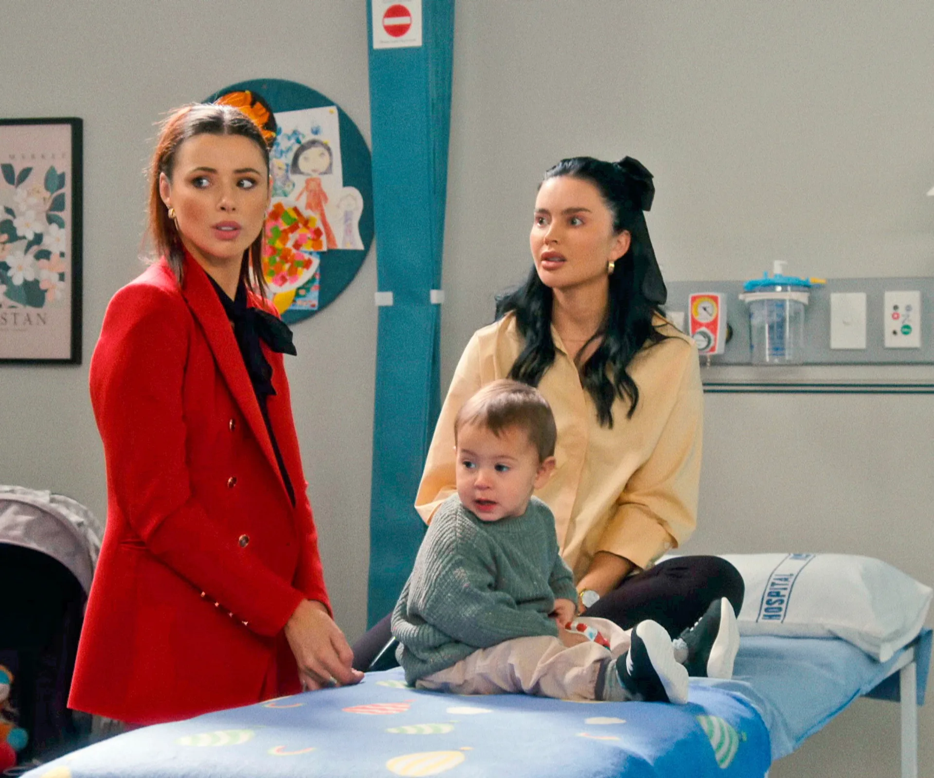 Edna Swart and Courtenay Louise on Shortland Street