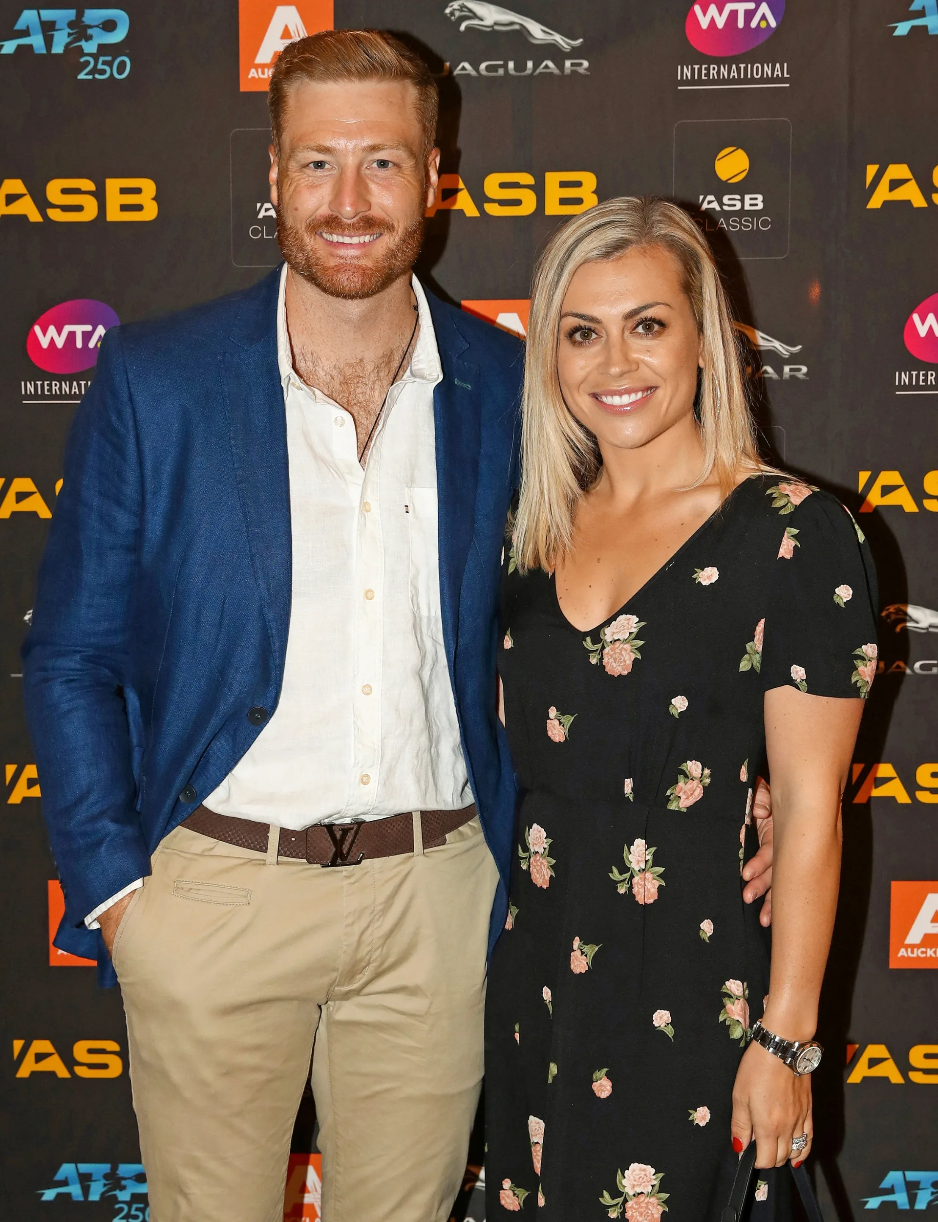 Laura McGoldrick with husband Martin Guptill