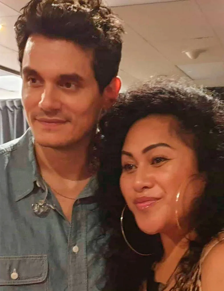 Bella Kalolo-Suraj with John Mayer