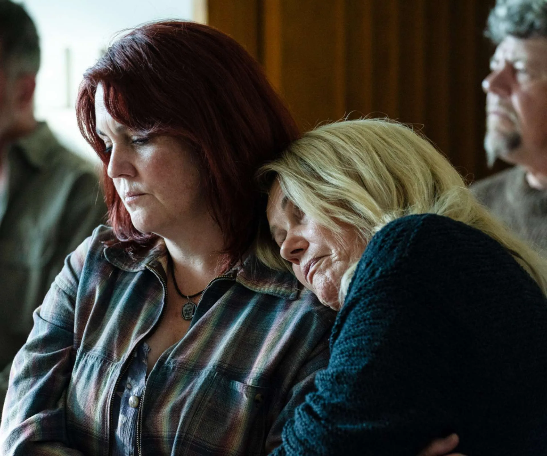 Melanie Lynskey with fellow Kiwi acting legend Robyn Malcolm in Pike
