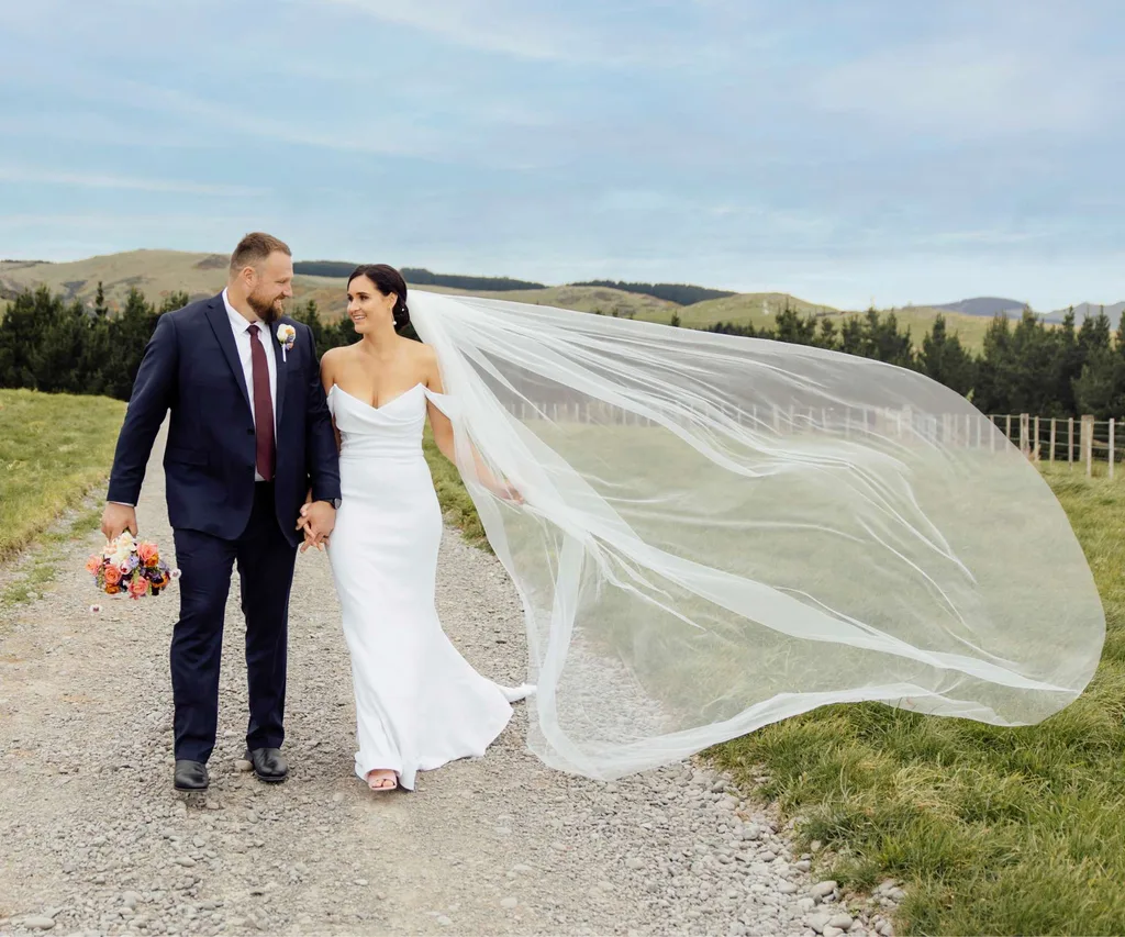 Tom and Dana Walsh on their wedding day