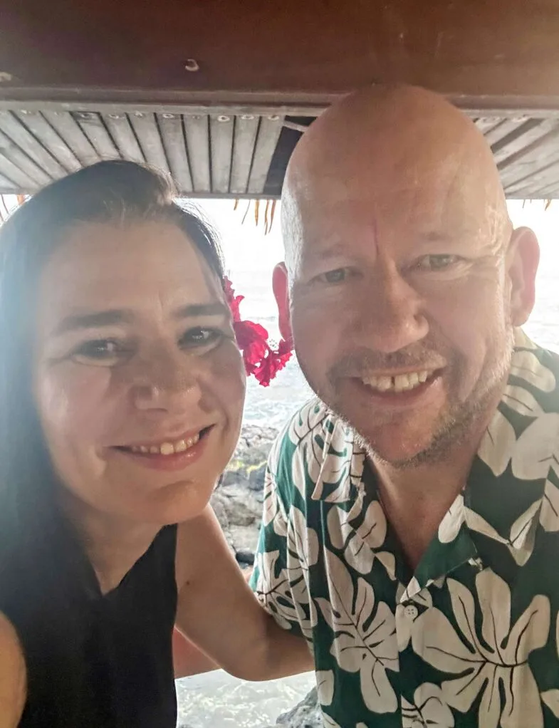 Marilynn and Shayne in Samoa