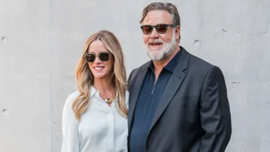 Russell Crowe and new wife Britney