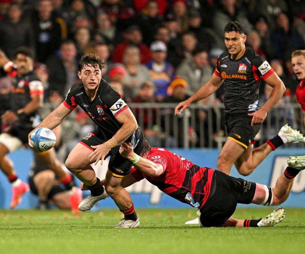 Josh in action for the Chiefs