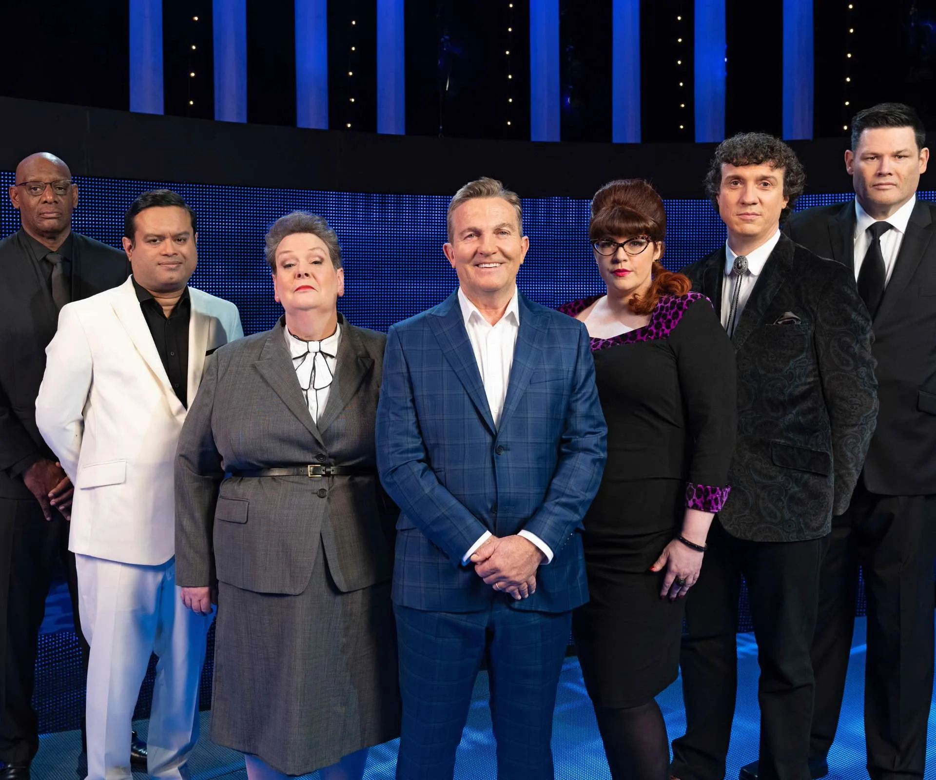 The Chasers with Bradley Walsh in the studio