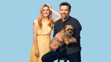 Colin From Accounts stars Harriet and Patrick with a dog