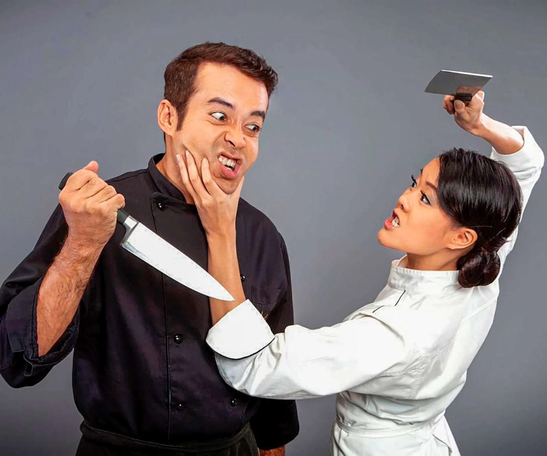 Dawn Cheong in a scene from I Eat KL with co-star Tony Eusoff