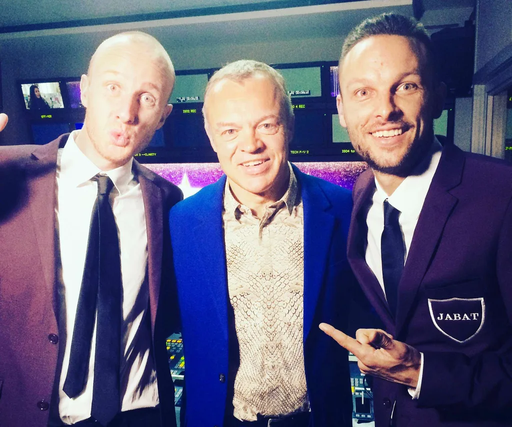 Jono, Ben and Graham Norton