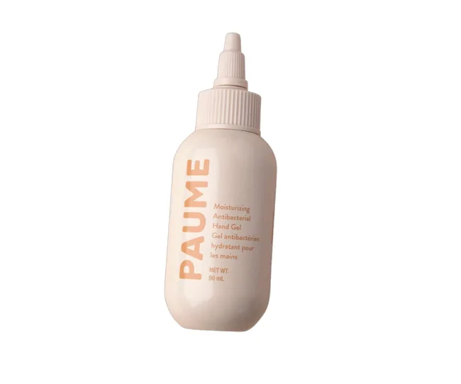 Paume moisturising antibacterial hand gel for your in-flight beauty care