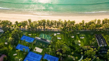 Club Med Phuket viewed from a drone overhead