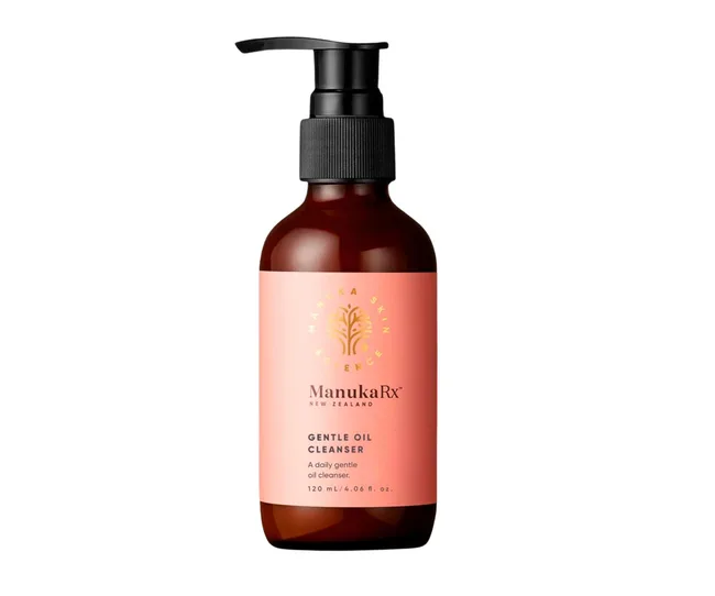 ManukaRX Gentle Oil Cleanser for your skin cycling routine