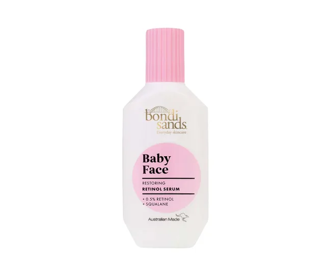 Bondi Sands Baby Face Retinol for your skin cycling routine
