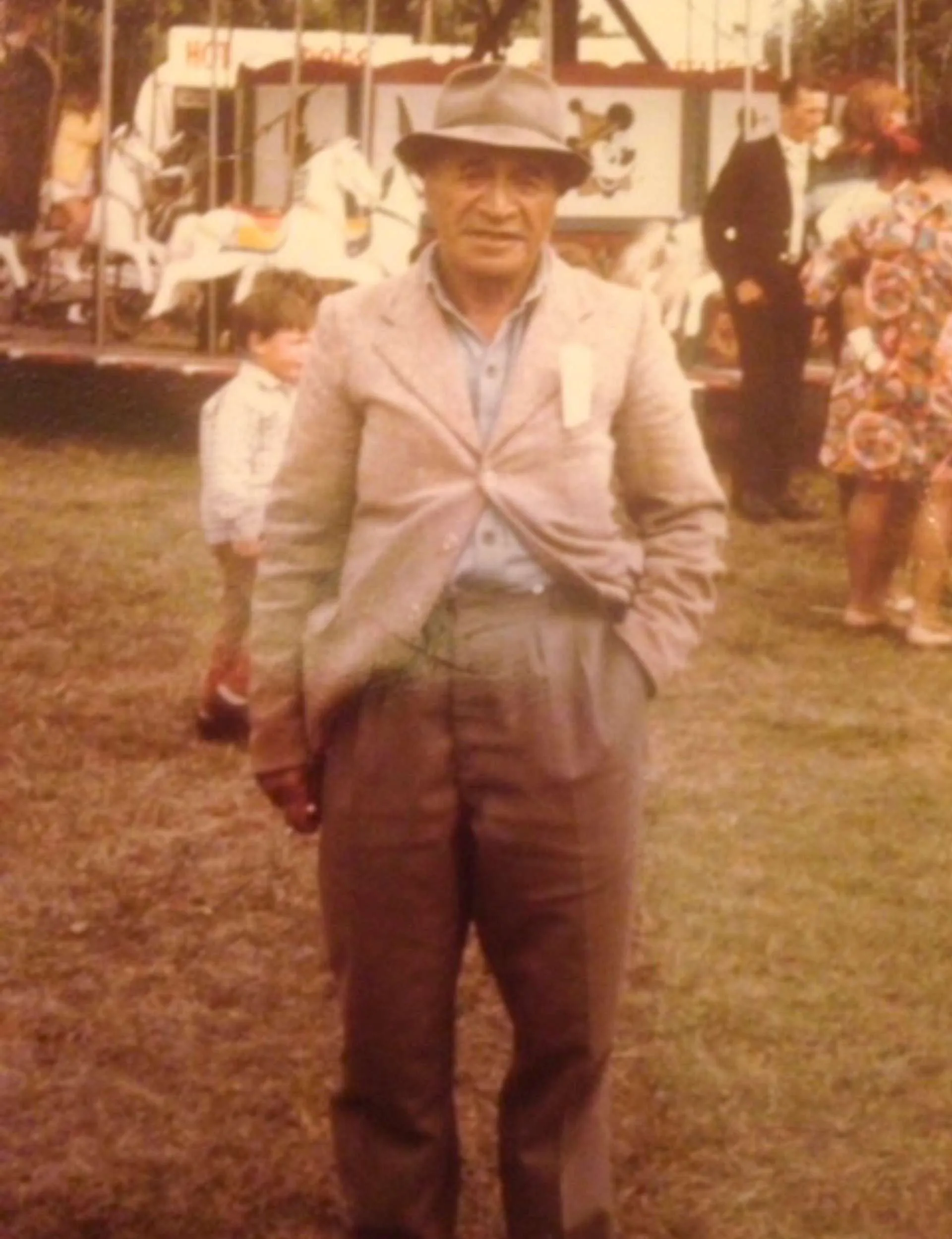 Debbie Ngarewa-Packer's grandfather in a browned photograph