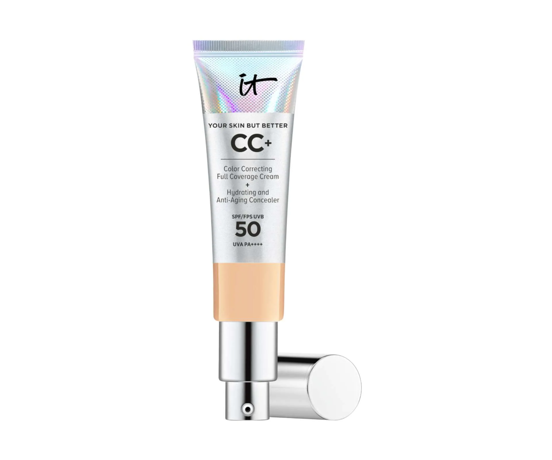 One of the best foundations for mature skin is the IT Cosmetics Your Skin But Better CC+ Cream