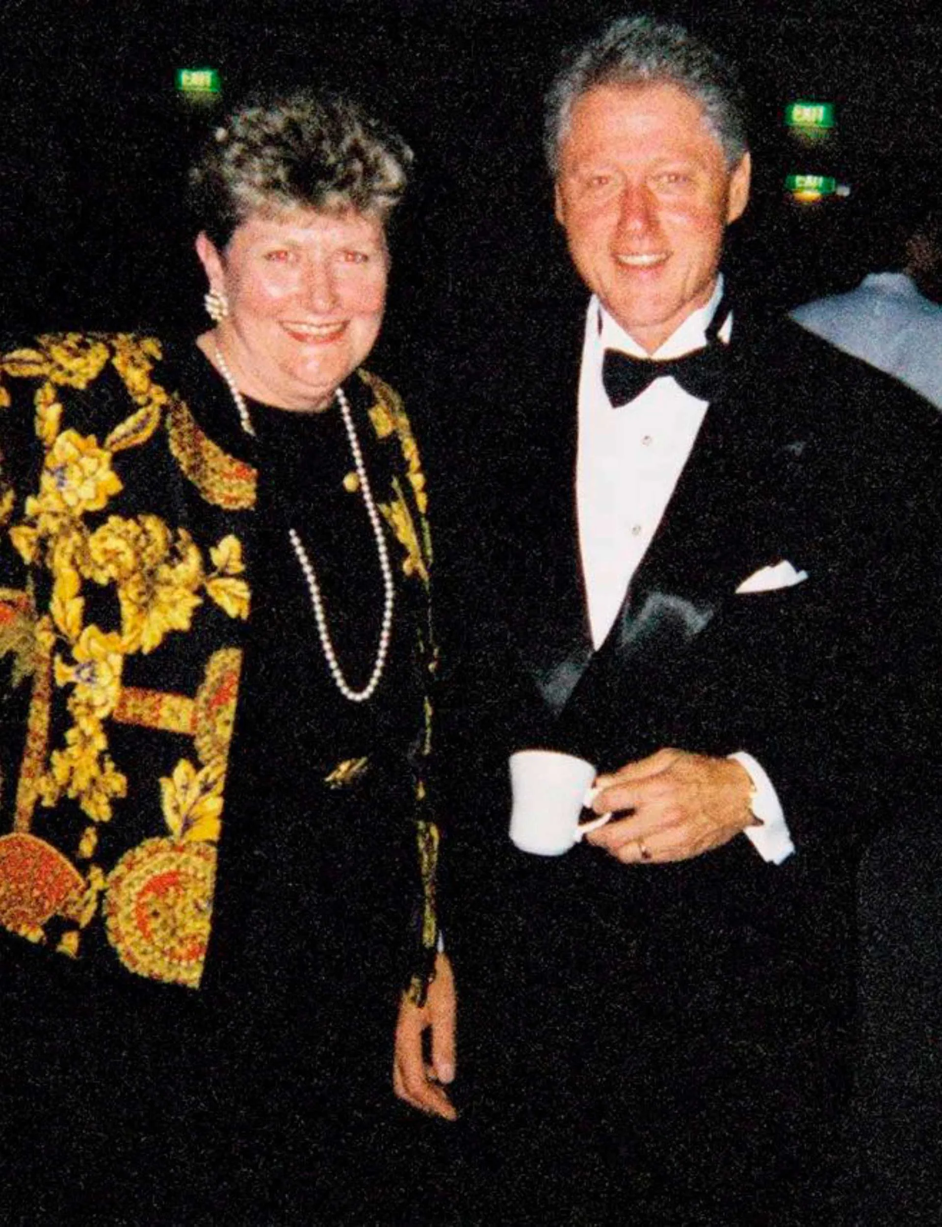 With Bill Clinton