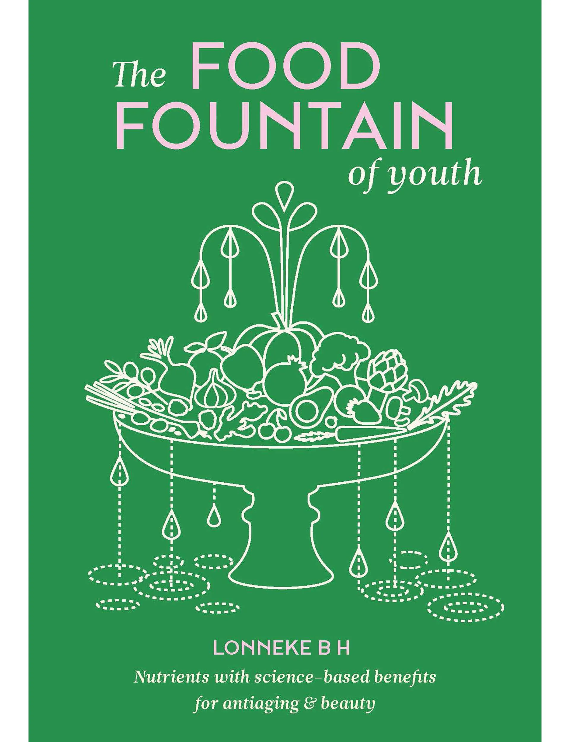 The Food Fountain Of Youth by Lonneke Botello Hernandez book cover