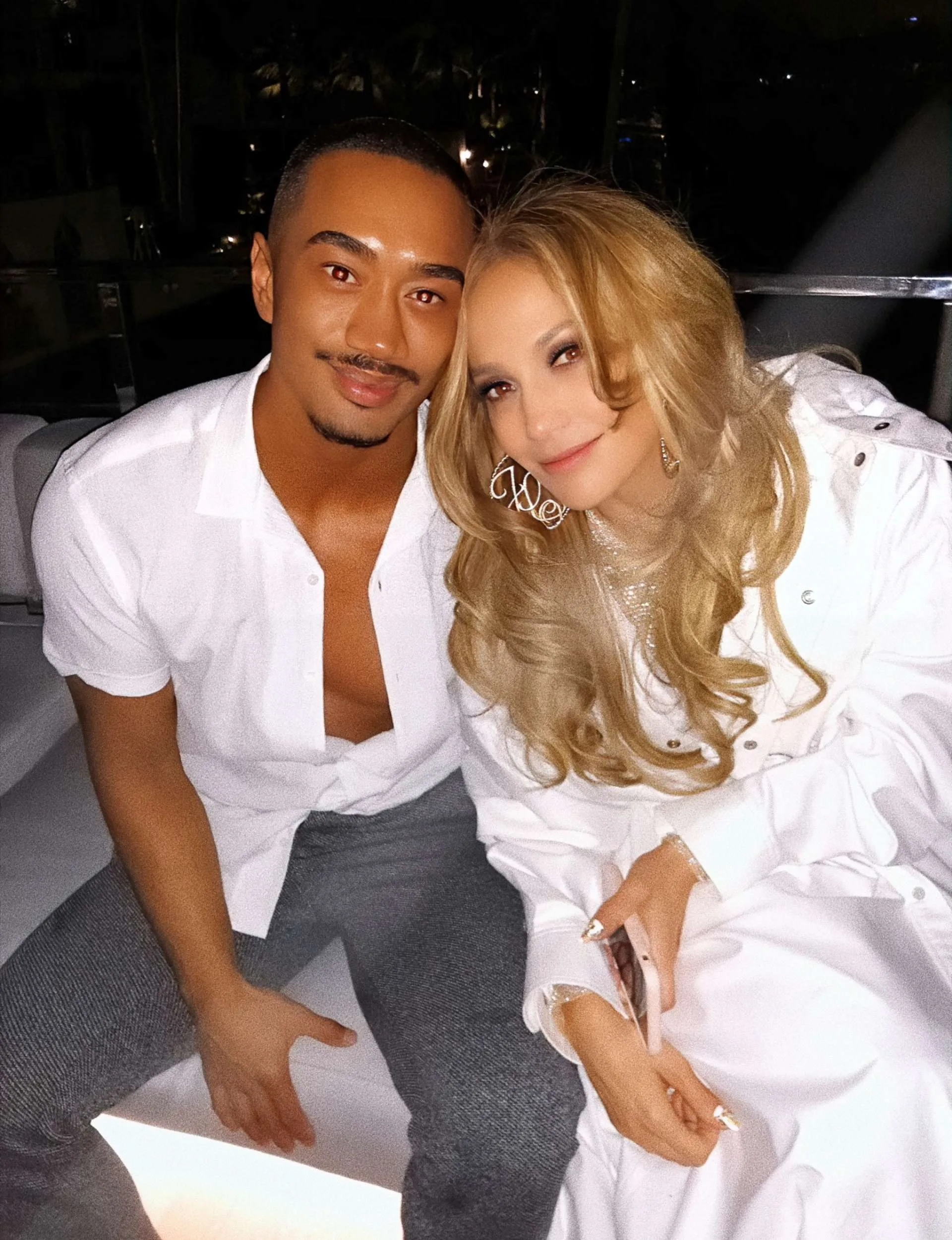 Michael with J.Lo