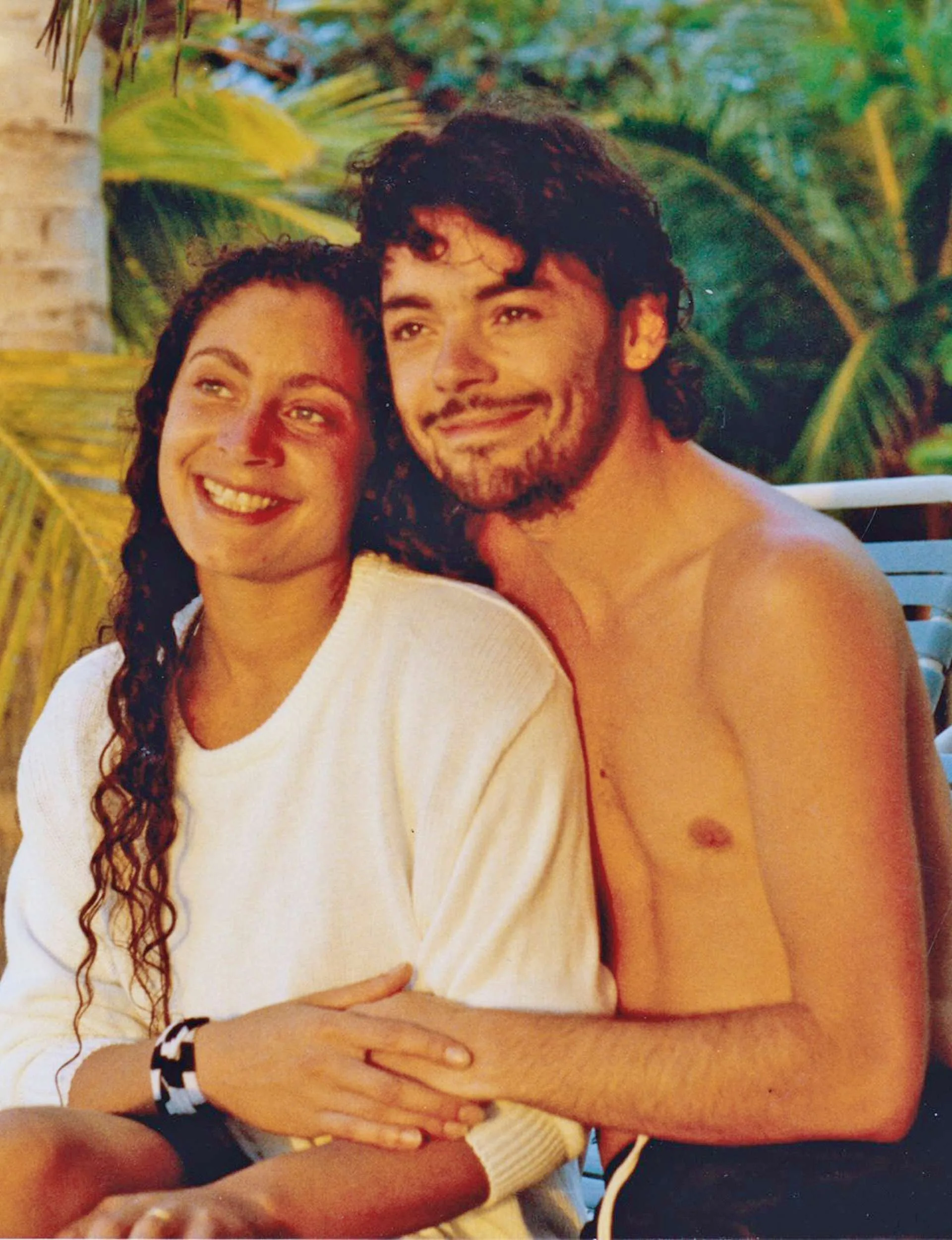 Jimmy Brown with longtime wife Elizabeth