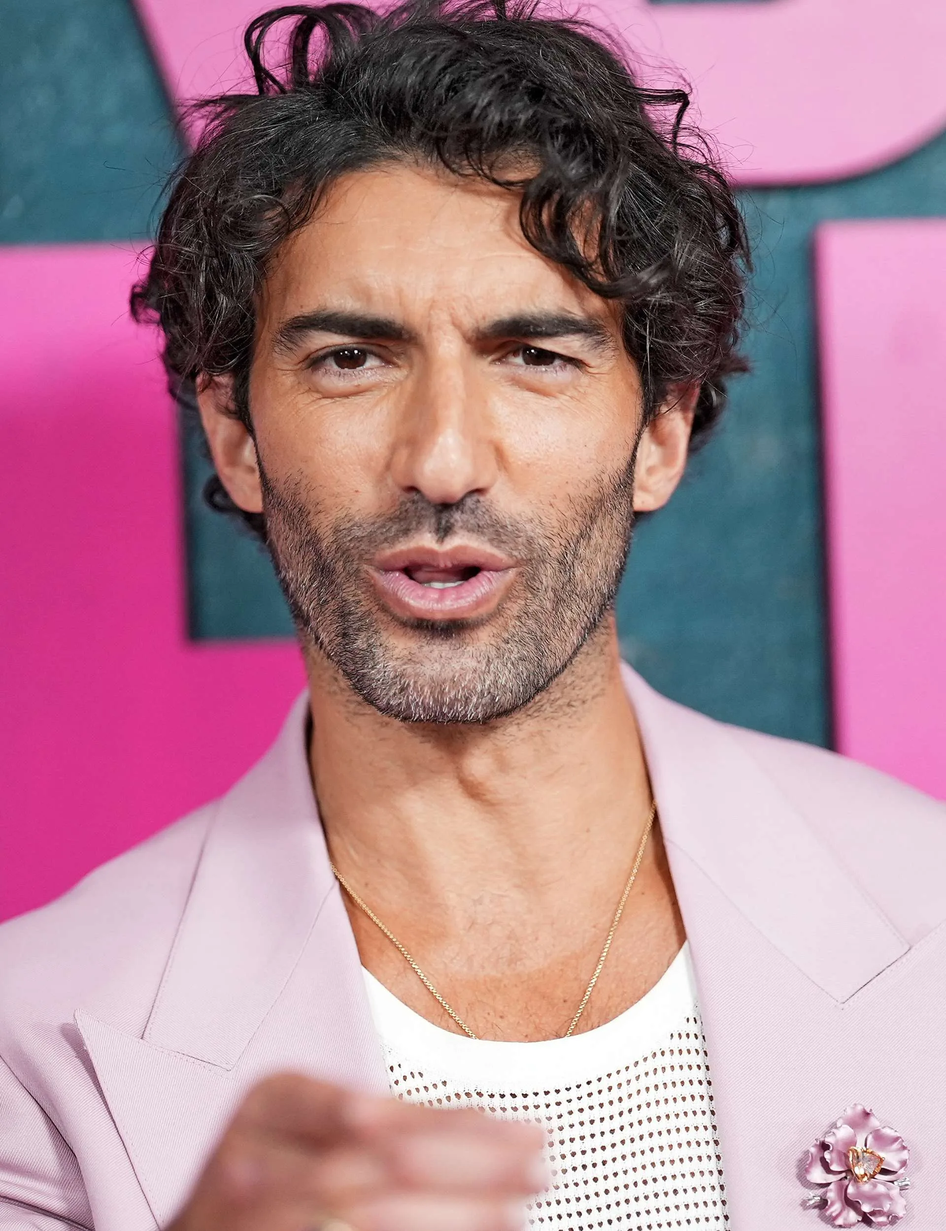 Justin Baldoni at the It Ends With Us premiere