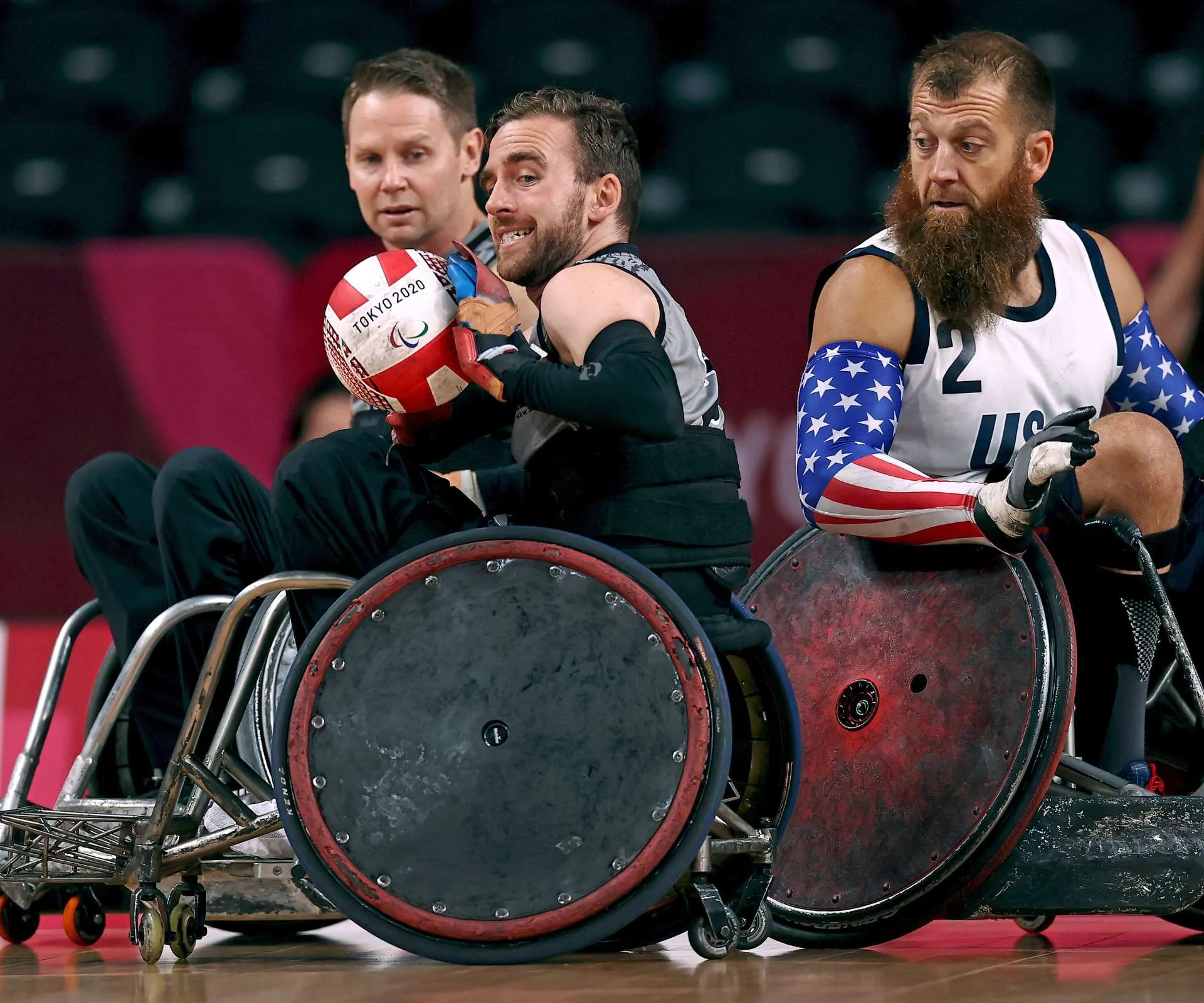 Gareth Lynch in action for the Wheel Blacks