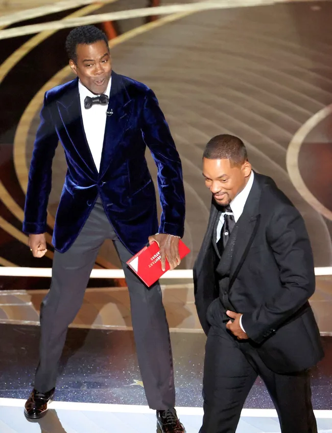 Hollywood stars Chris Rock and Will Smith