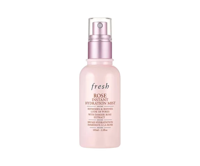 Fresh Rose Instat Hydration Mist for underneath your spring makeup looks