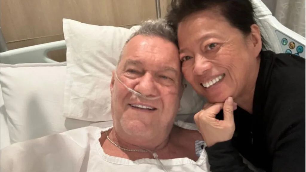 Rock legend Jimmy Barnes shares “bad news” from hospital bed | Now to
