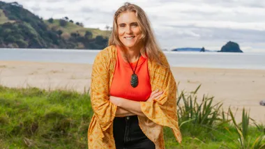 The press image of Aidee for Celebrity Treasure Island