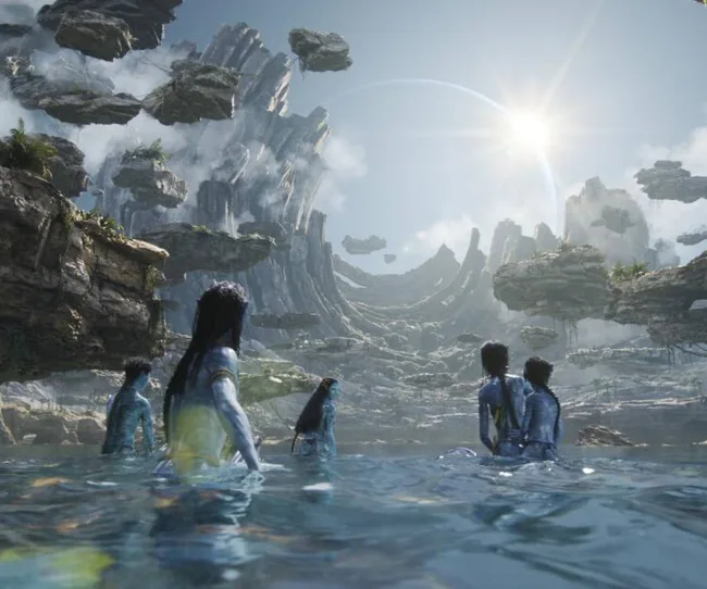 Fictional Na'vi creatures in the sea