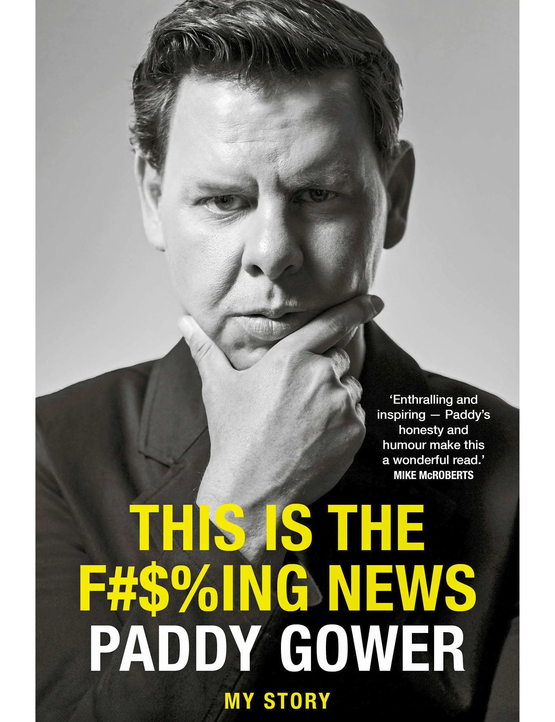 Patrick Gower's book cover, This is the F#$%ing News