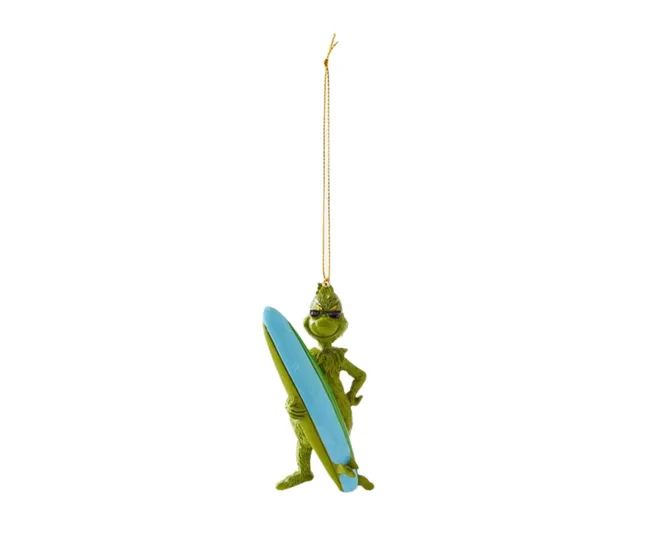 A Grinch tree ornament is a good Secret Santa gift