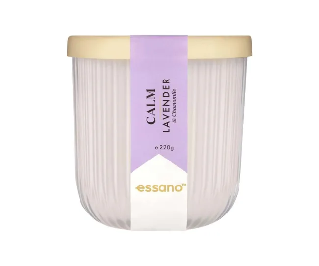 A calming candle makes for good Secret Santa gifts