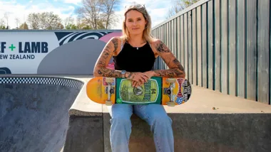 How Amber went from teen mum to skate hero