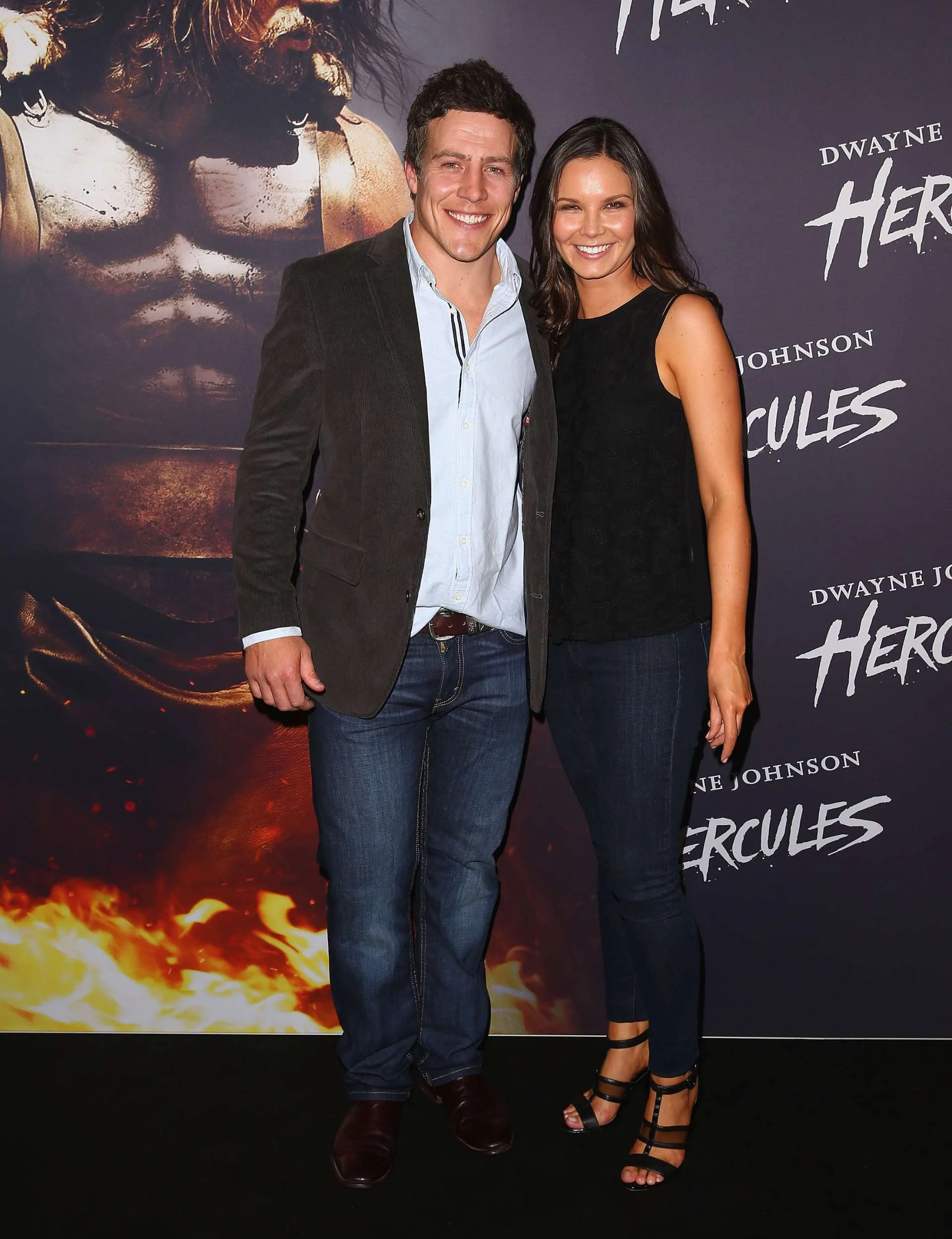 Stephen Peacocke with his wife