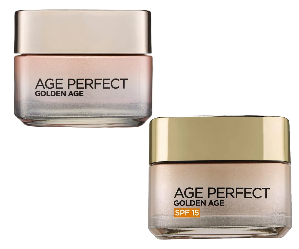 L’Oréal Paris Age Perfect Golden Age Rosy Day Cream and L’Oréal Paris Age Perfect Golden Age SPF 15 Day Cream