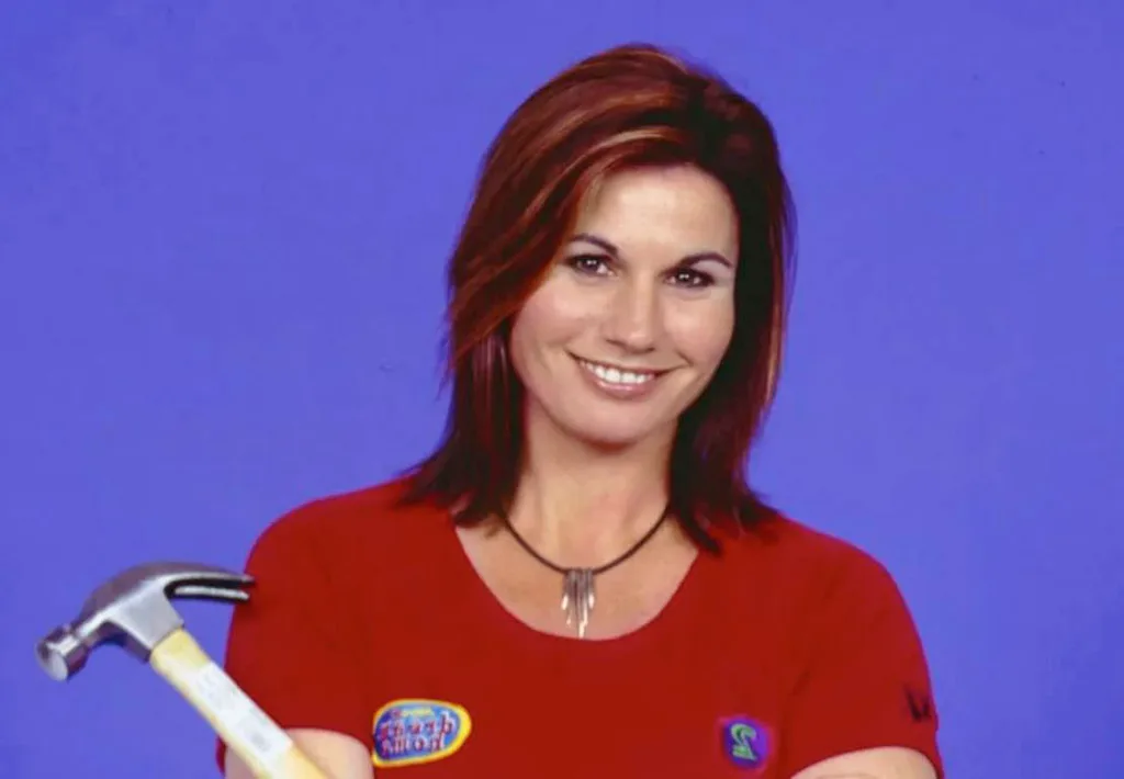 Image of younger Jayne Kiely on Mitre 10 Dream Home